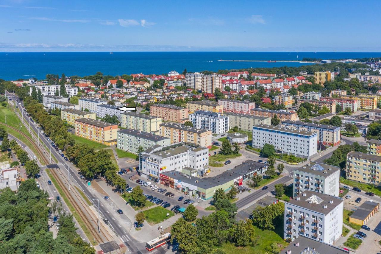 Appartamento Apartament Blue Brzezno Prostywynajem Gdansk Brzezno Esterno foto