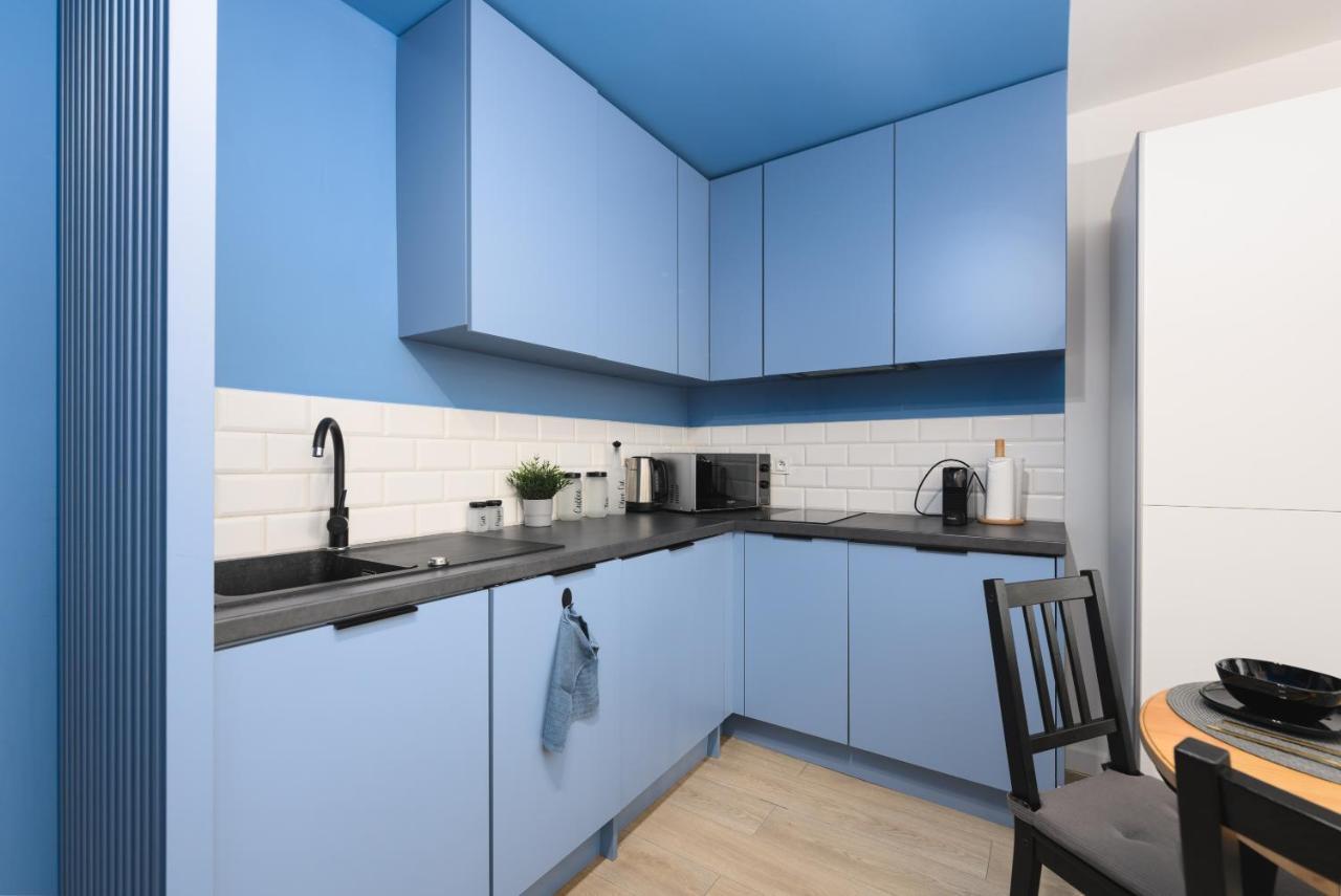 Appartamento Apartament Blue Brzezno Prostywynajem Gdansk Brzezno Esterno foto