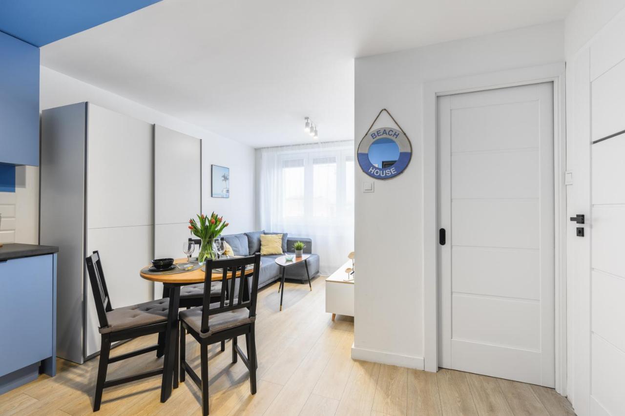 Appartamento Apartament Blue Brzezno Prostywynajem Gdansk Brzezno Esterno foto