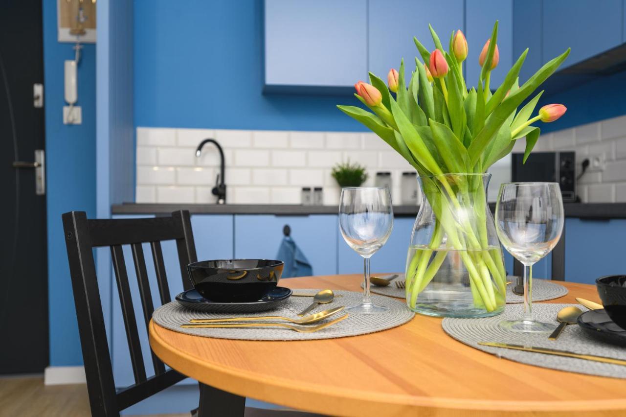 Appartamento Apartament Blue Brzezno Prostywynajem Gdansk Brzezno Esterno foto