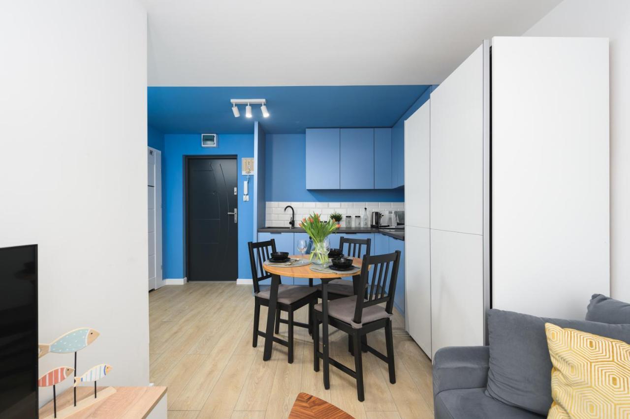 Appartamento Apartament Blue Brzezno Prostywynajem Gdansk Brzezno Esterno foto