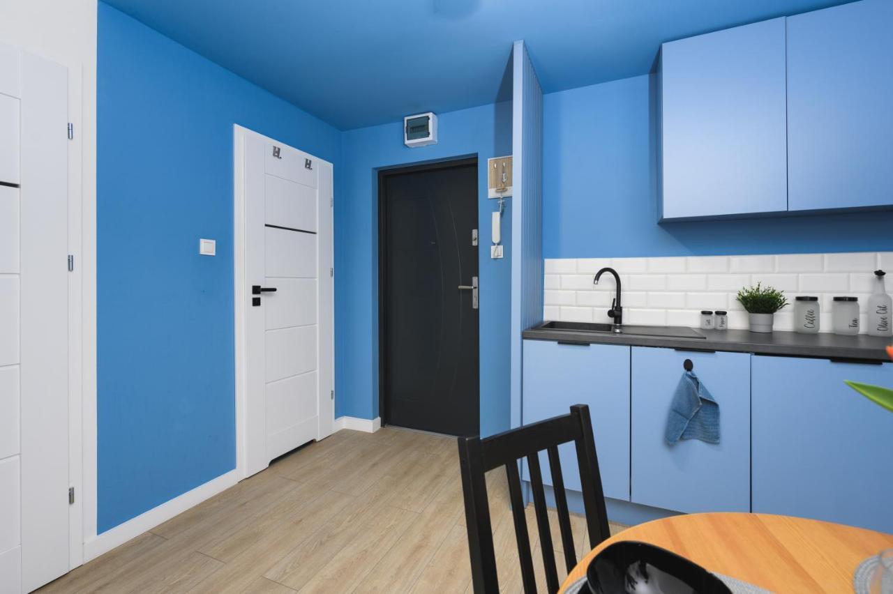 Appartamento Apartament Blue Brzezno Prostywynajem Gdansk Brzezno Esterno foto